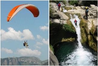 5. Stage sportif Takamaka : Parapente - Canyoning