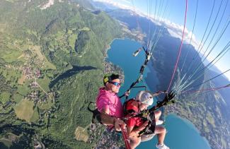 3. Parapente Annecy Biplace Sensation